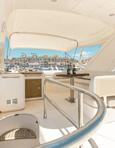Azimut 58 – Oberdeck