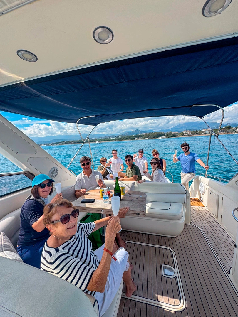 Friends on the Dakota's sundeck