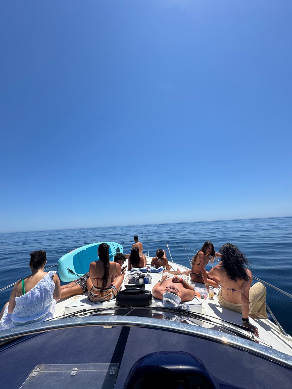 Dakota's bow with friends